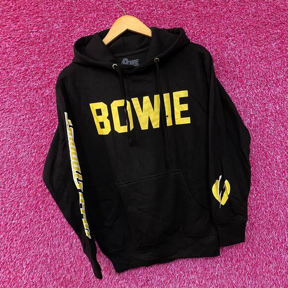 David Bowie Ziggy Stardust Black Women's Hoodie size Small - Picture 3 of 4